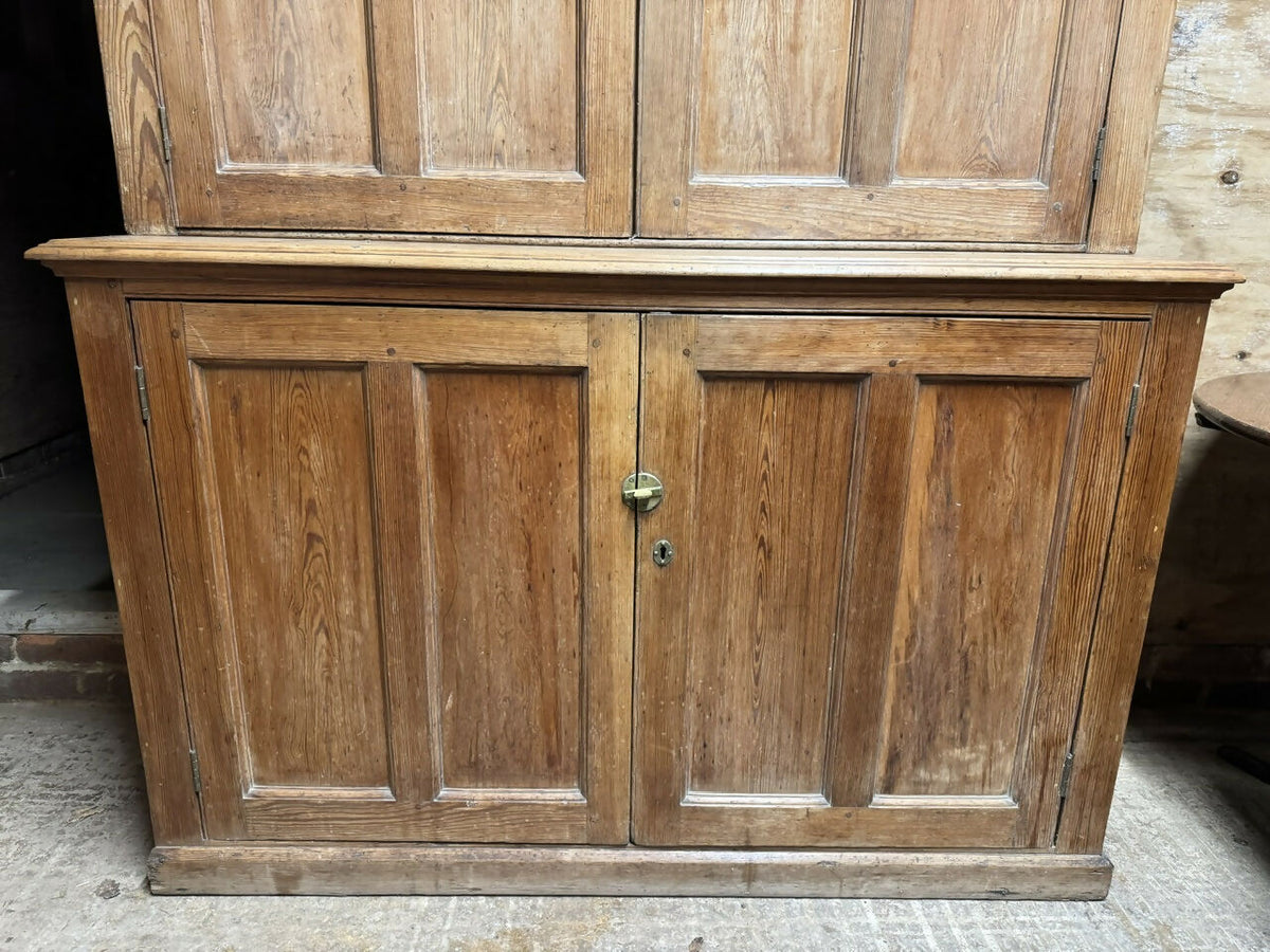 19th Century Pine School Cabinet