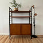 Vintage Ladderax Unit Mid Century Modular Shelving Unit
