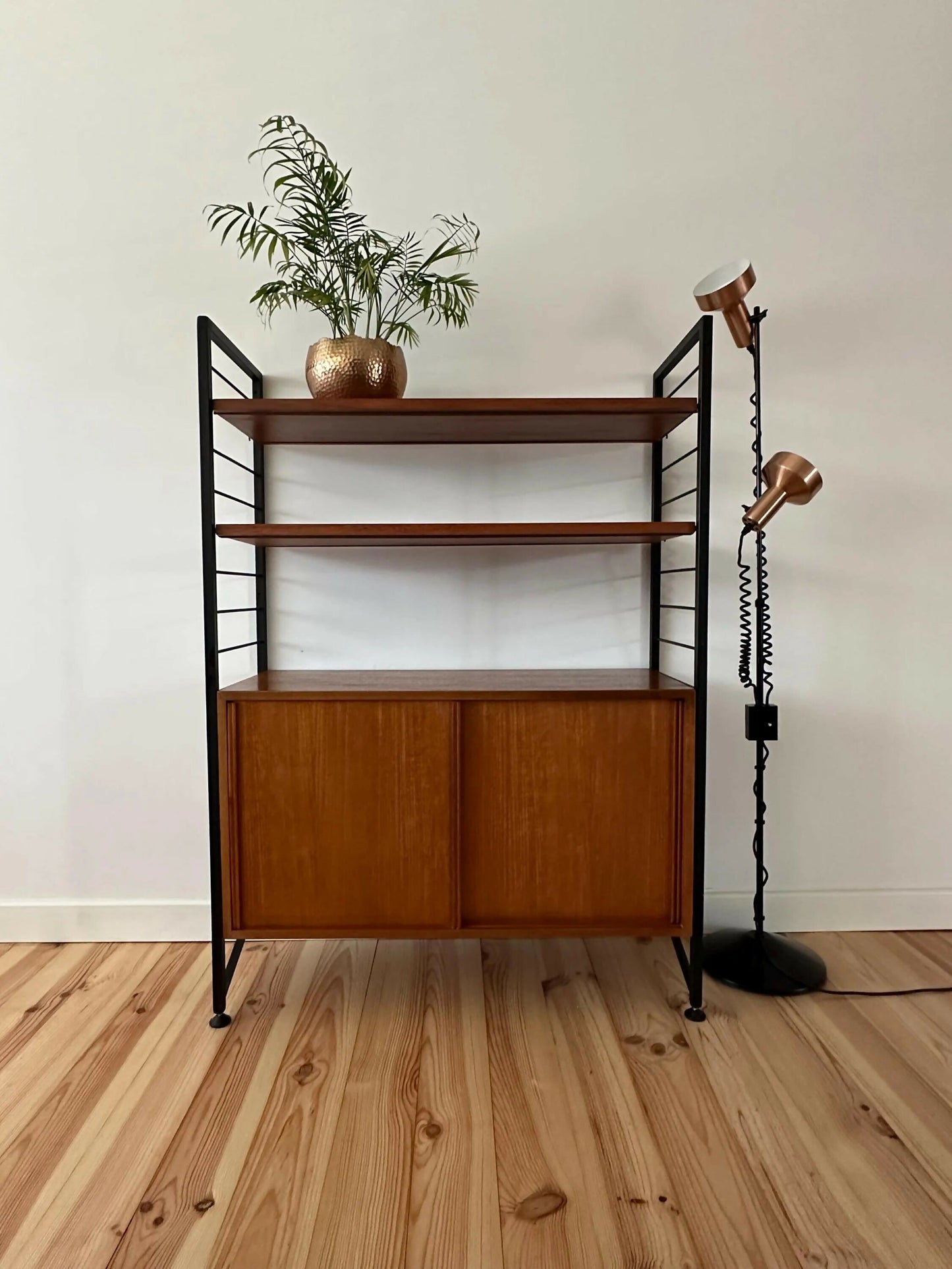 Vintage Ladderax Unit Mid Century Modular Shelving Unit