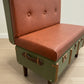 Vintage Trunk Chair - Peace
