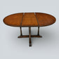 Old Charm Oak Round Dining Table Extending Seats 6 Tudor Brown FREE Delivery*