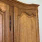 Wardrobe Vintage French Louis XVI Style Oak Four Door Carved Armoire LOT 6401