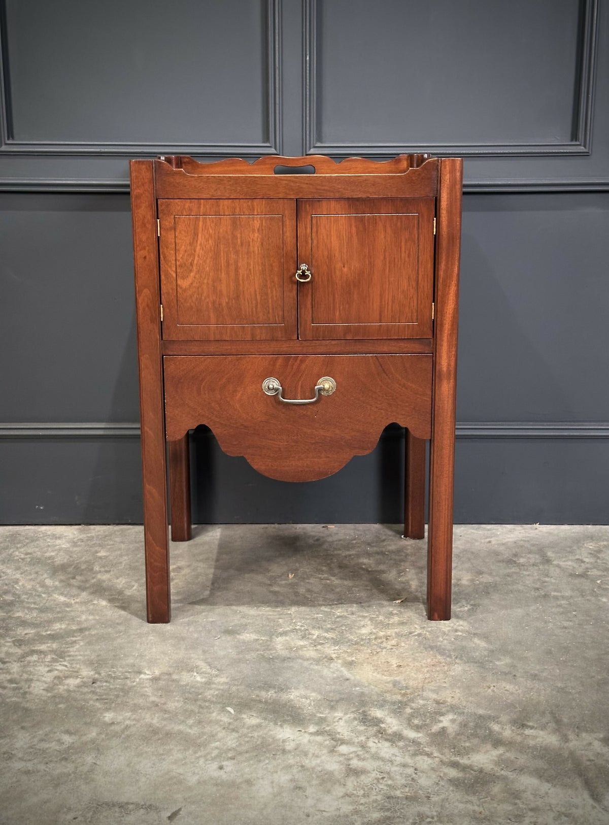 Pair Of Mahogany Bedside Tables