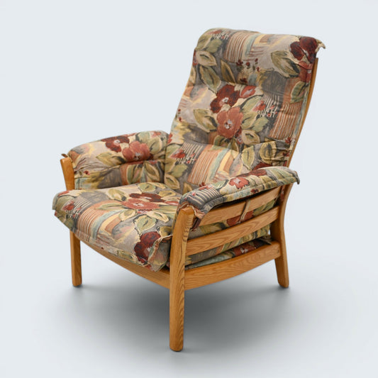 Ercol Saville Easy Chair Armchair Light Blonde Ercol's Upholstery FREE Delivery