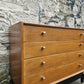 G Plan Brandon Range Four Drawer Chest Of Drawers In Oak With Ebonised Detailing