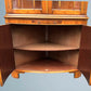 Yew Wood Corner Cabinet / Corner Cupboard Reprodux Bevan Funnel