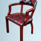 Leather Chesterfield Office Chair / Court Chair
