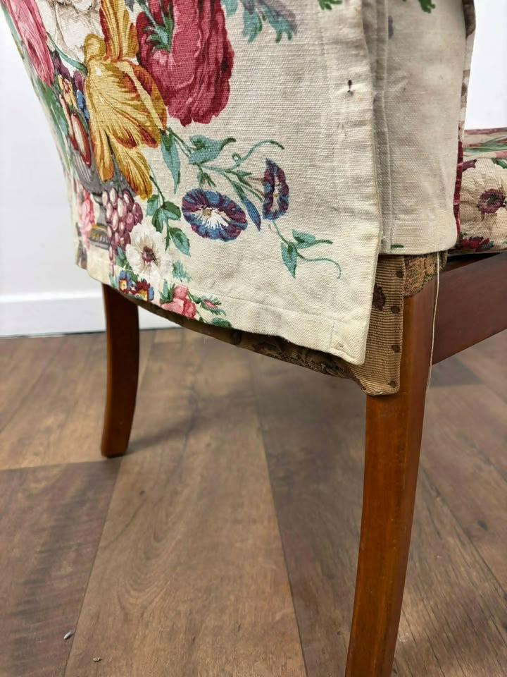 Vintage Parker Knoll Beech Fireside Chair