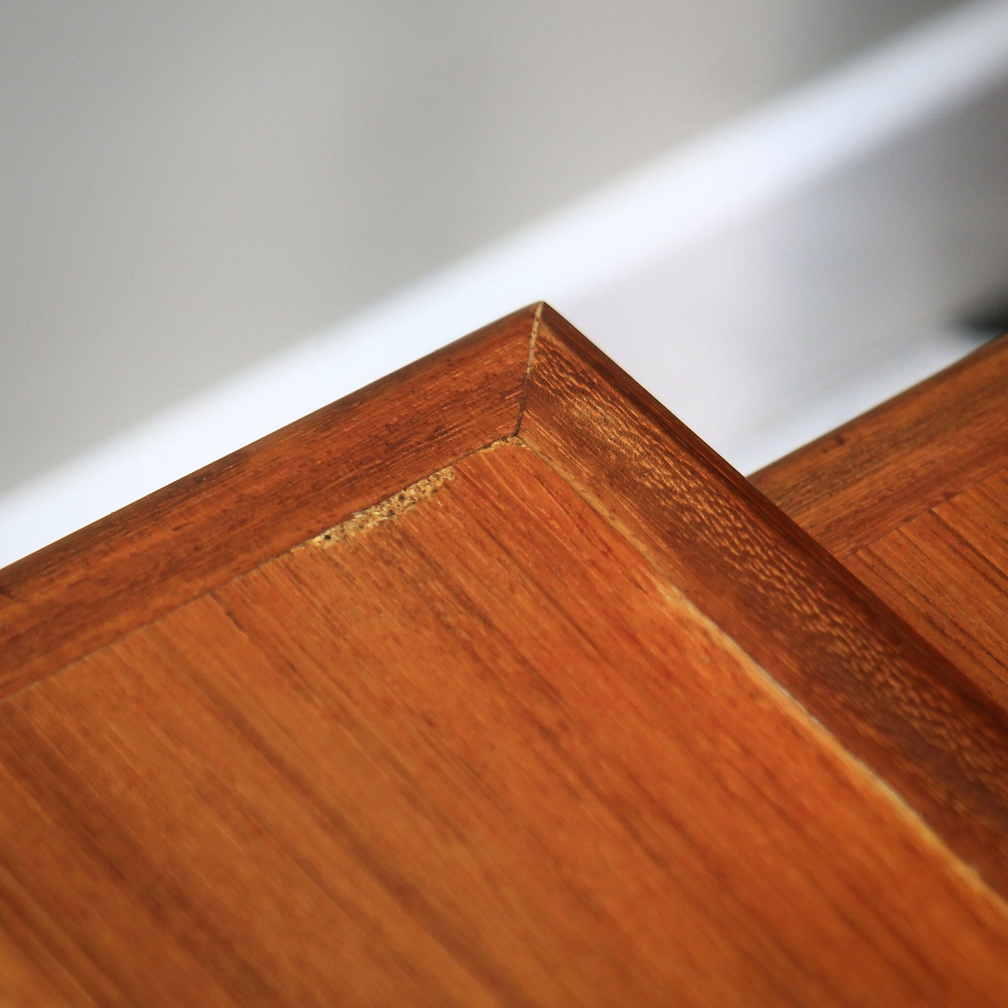 G Plan Nest of Three Tables Astro Design with Teak Tops and Teak Afromosia Legs.