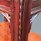 A Figured Mahogany Serpentine Chest of Drawers / Bedside Chest