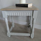 Refinished Oak Side Tables – Natural Wood & Warm Stone
