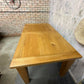 Large Extending Dining Table Oak Furniture Land Chunky Legs 7ft+ Seats 8