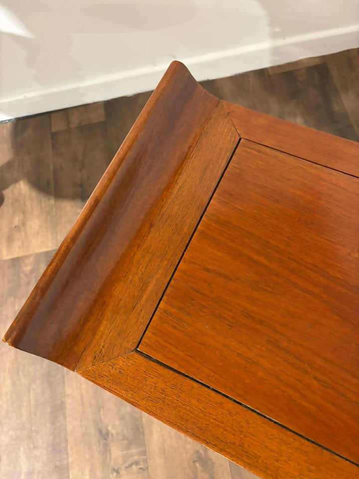 Oriental Style Side Table with Single Drawer
