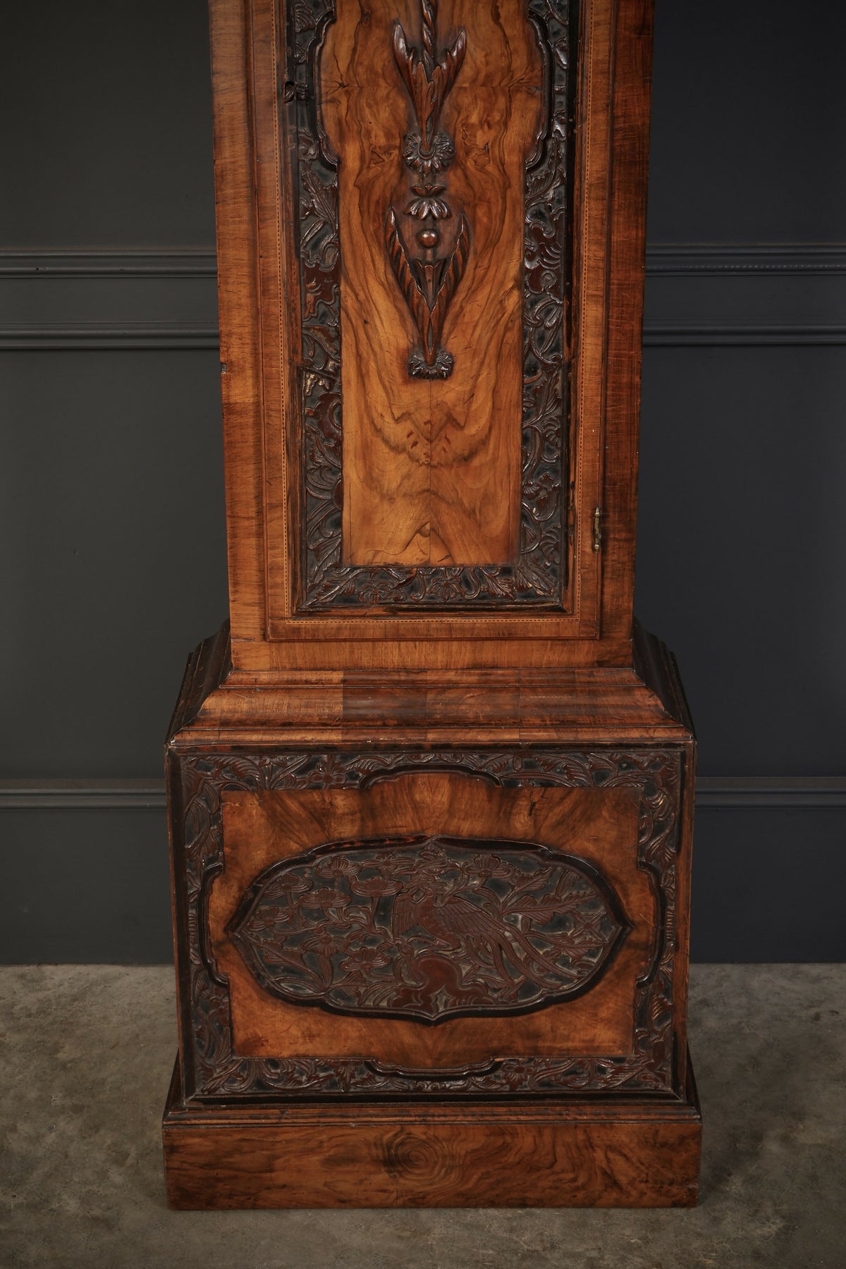 18Th Century Walnut Grandfather Clock