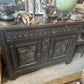 Gothic Carved Antique Sideboard