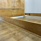 Bed Vintage French Louis XVI Oak King Size Bed Frame Carved Headboard LOT 6372