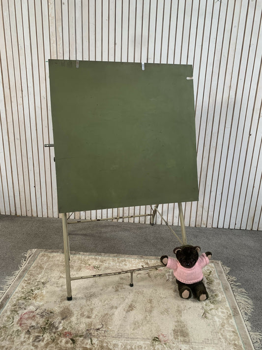 Vintage Architects Drawing Draughtsman Board Industrial Metal Table
