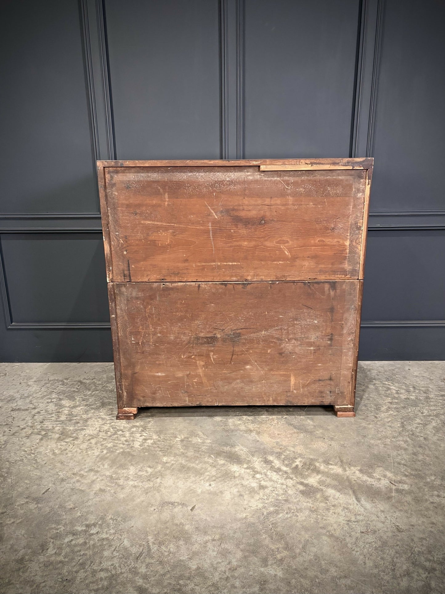 Mahogany Military Vintage Campaign Chest By Ross & Co.