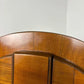 Art Deco Walnut Glazed Display Cabinet