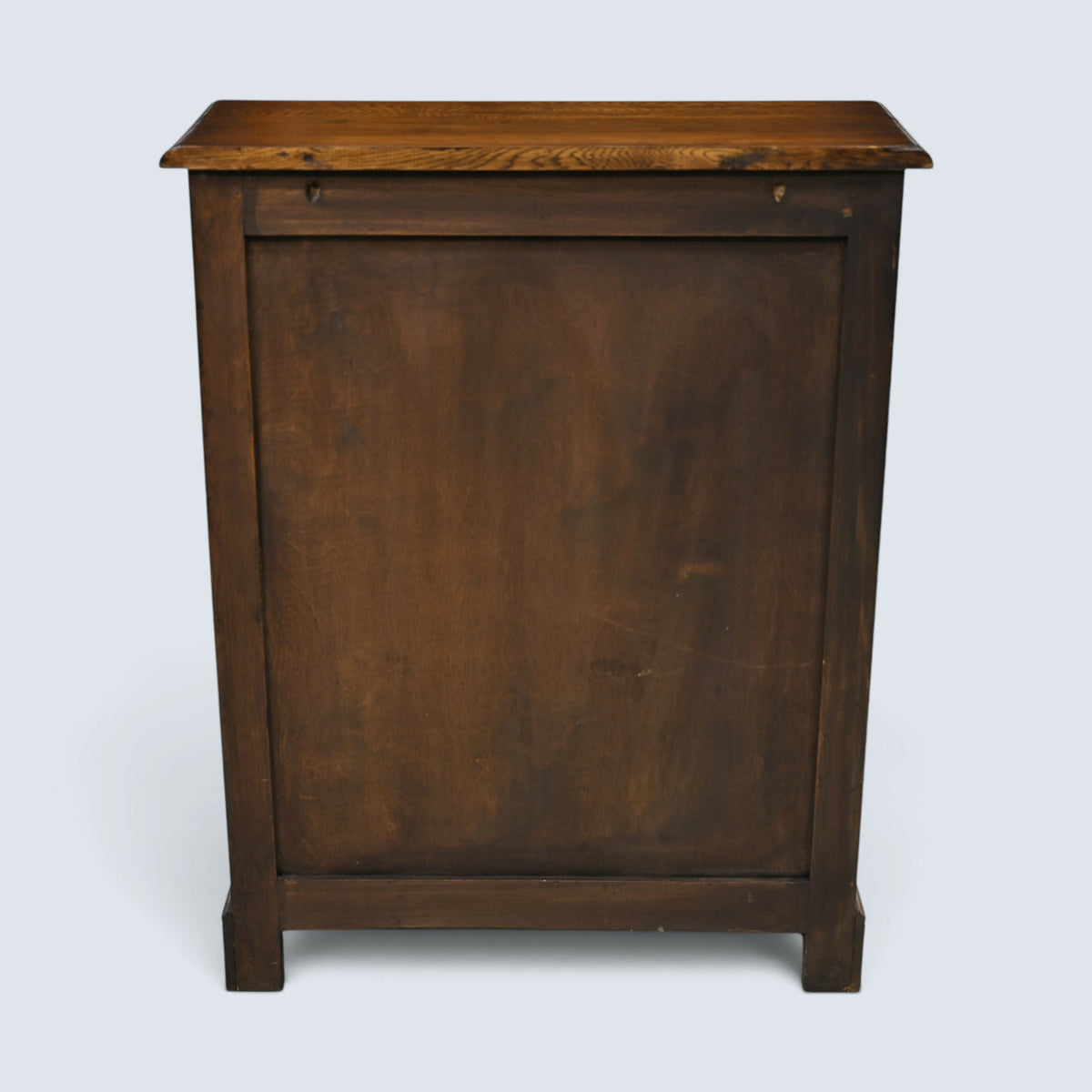Bevan Funnell Reprodux Low Bookcase with 2 Shelves Leaded Glass FREE UK Delivery