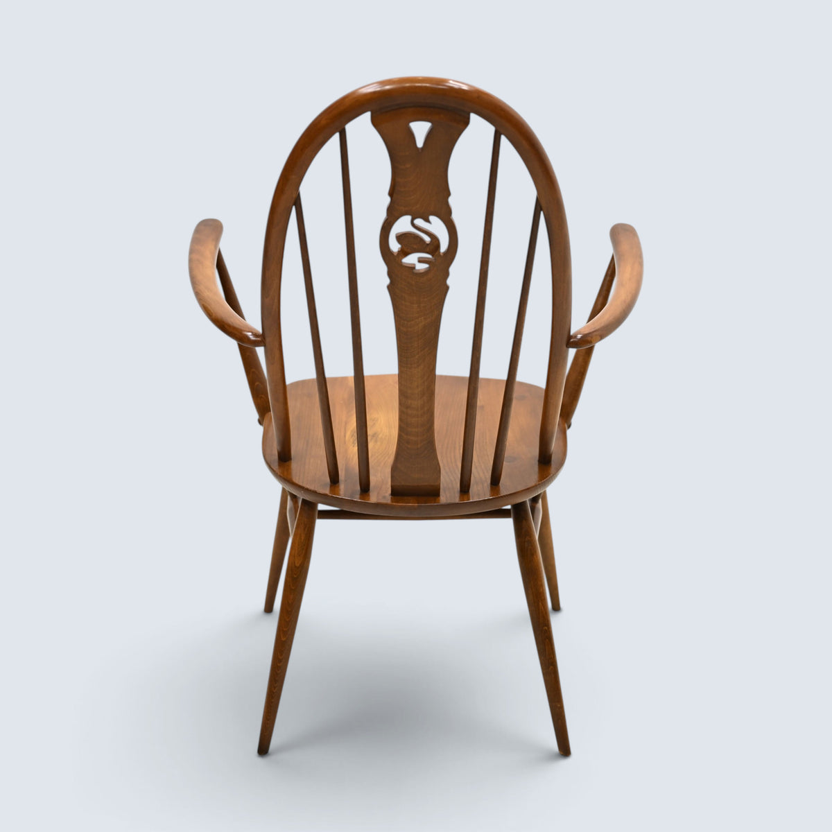 Ercol Swanback Carver Dining Chair Poppers Attached #1876A FREE UK Delivery*