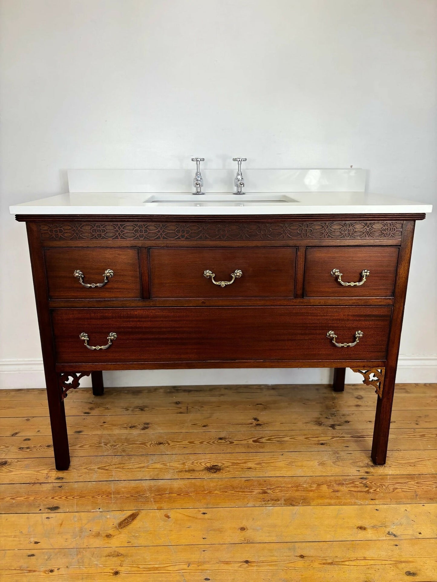 Bathroom Vintage Vanity Unit Made to Order Vanity Unit Custom Made Bathroom Furniture Antique Traditional Bathroom Washstand Basin Unit