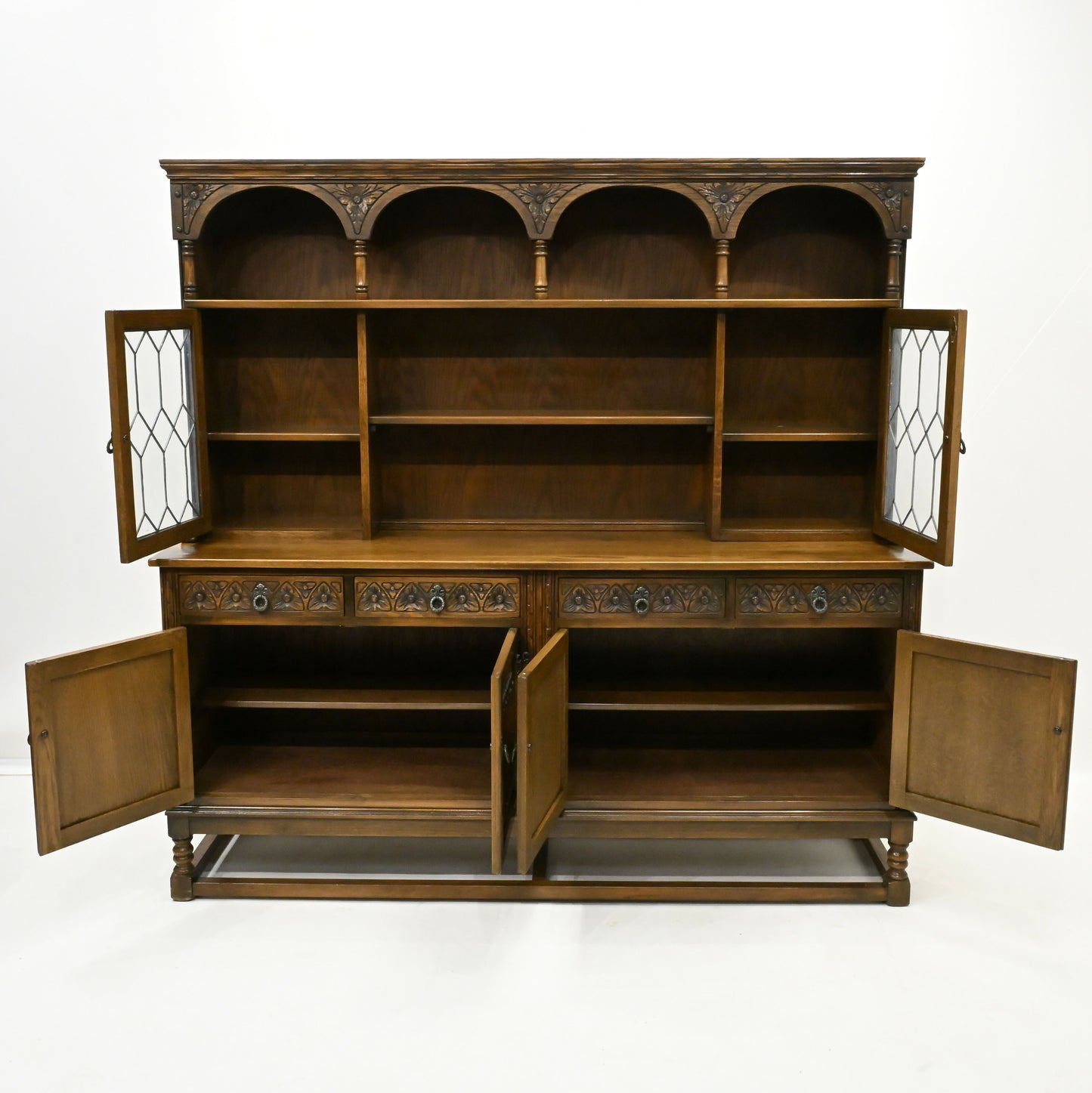 Old Charm Sovereign Dresser Sideboard Base Light Oak Finish FREE UK Delivery*. SBR10024/3101E