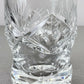 Carafe Set Vintage Style Crystal Cut 6 Shot Glasses and Tray LOT 6436