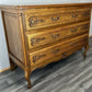 Chest of Drawers Vintage French Louis XVI Oak 3 Drawers Carved Cabinet LOT 4344