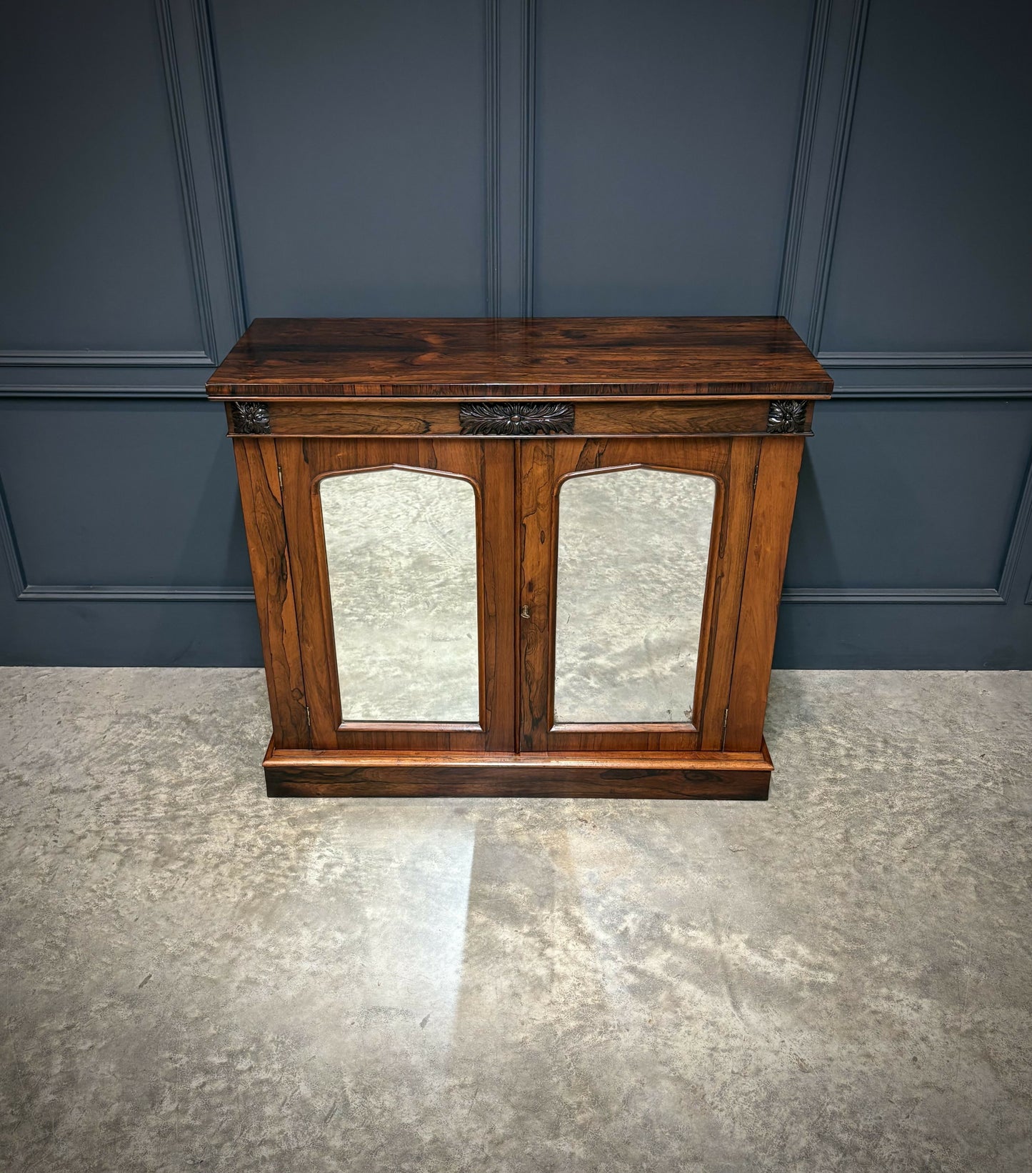 William IV Rosewood Side Cabinet