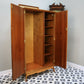 Alfred Cox Double Wardrobe in Walnut 1950s with Splayed Legs