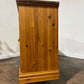 Contemporary Stripped Pine Three Door Cabinet