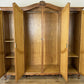 Wardrobe Vintage French Louis XVI Style Oak Four Door Carved Armoire LOT 6500