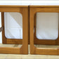 Vintage Bedside Table Set Of 2 Pair McIntosh Teak Mid Century Danish Design