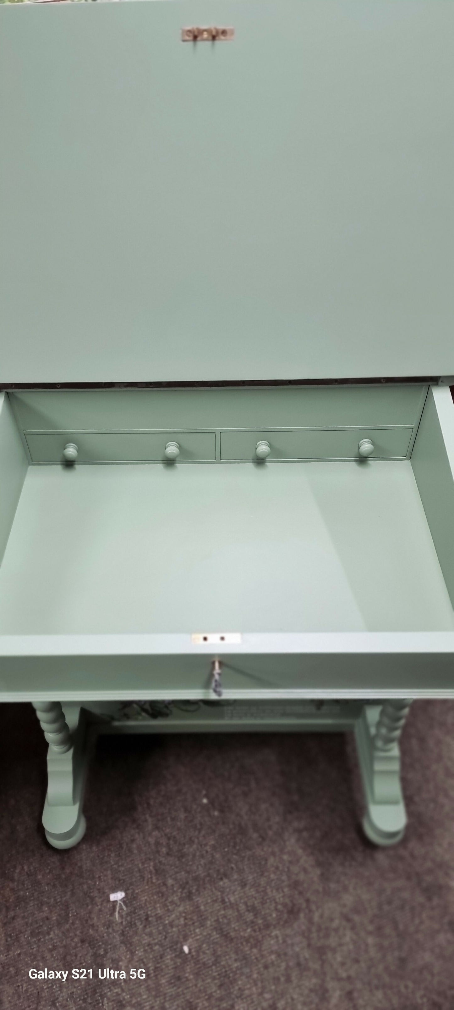 Restyled Davenport Desk/Dressing Table