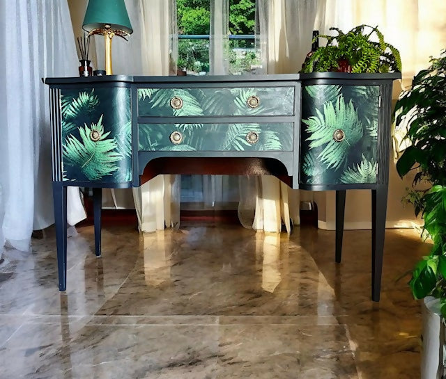 Sideboard - black and green