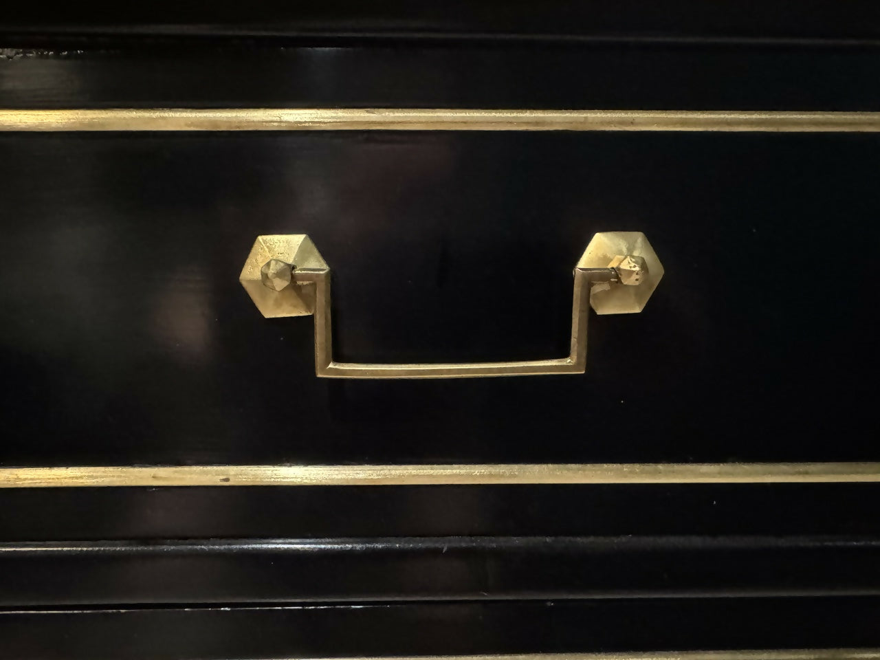 18th Century French Ebonised Louis XVI Commode