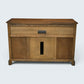 Old Charm Large TV Stand Hi Fi Cabinet Media Unit Unit Light Oak FREE Delivery