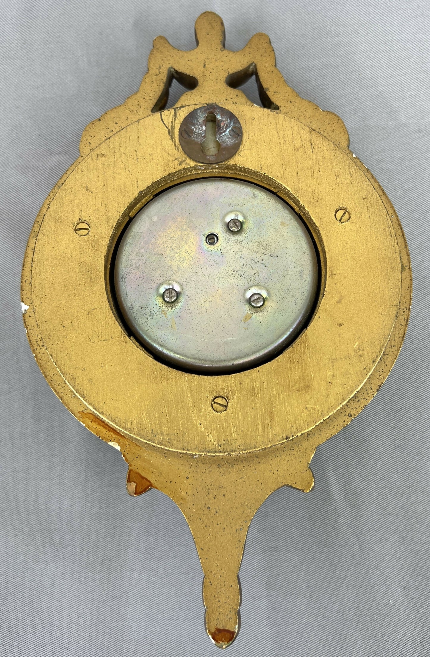 Barometer Vintage French Wall Weather Station Thermometer & Hygrometer LOT 6434