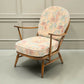 Ercol Windsor Easy Chair Model 203 1970s New Webbing Light Finish FREE* Delivery