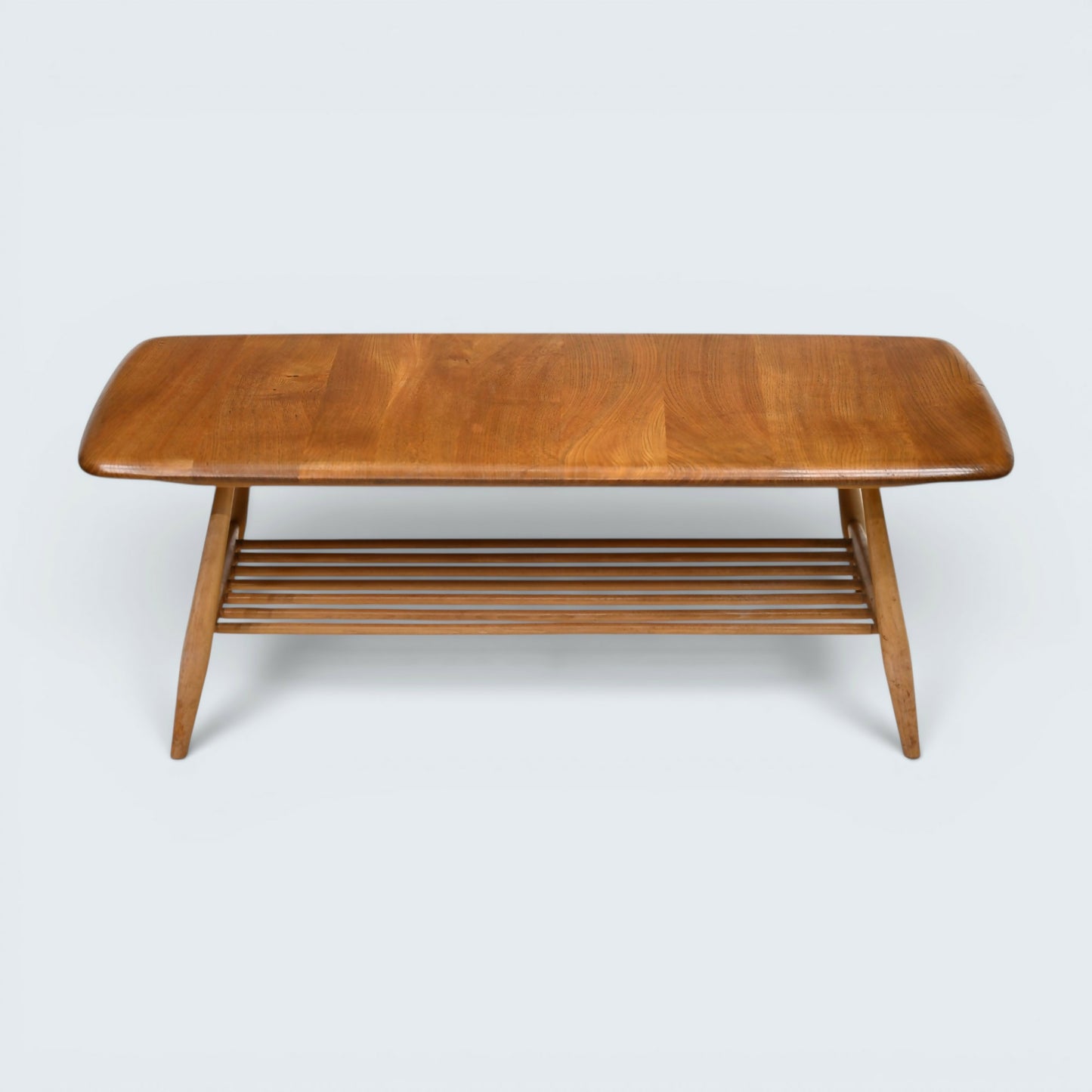 Ercol Occasional/Coffee Table Slatted Magazine Shelf #459 Light FREE Delivery*