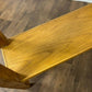 Modern Solid Oak Tall Console Table
