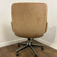 Vintage Upholstered Revolving Office Chair