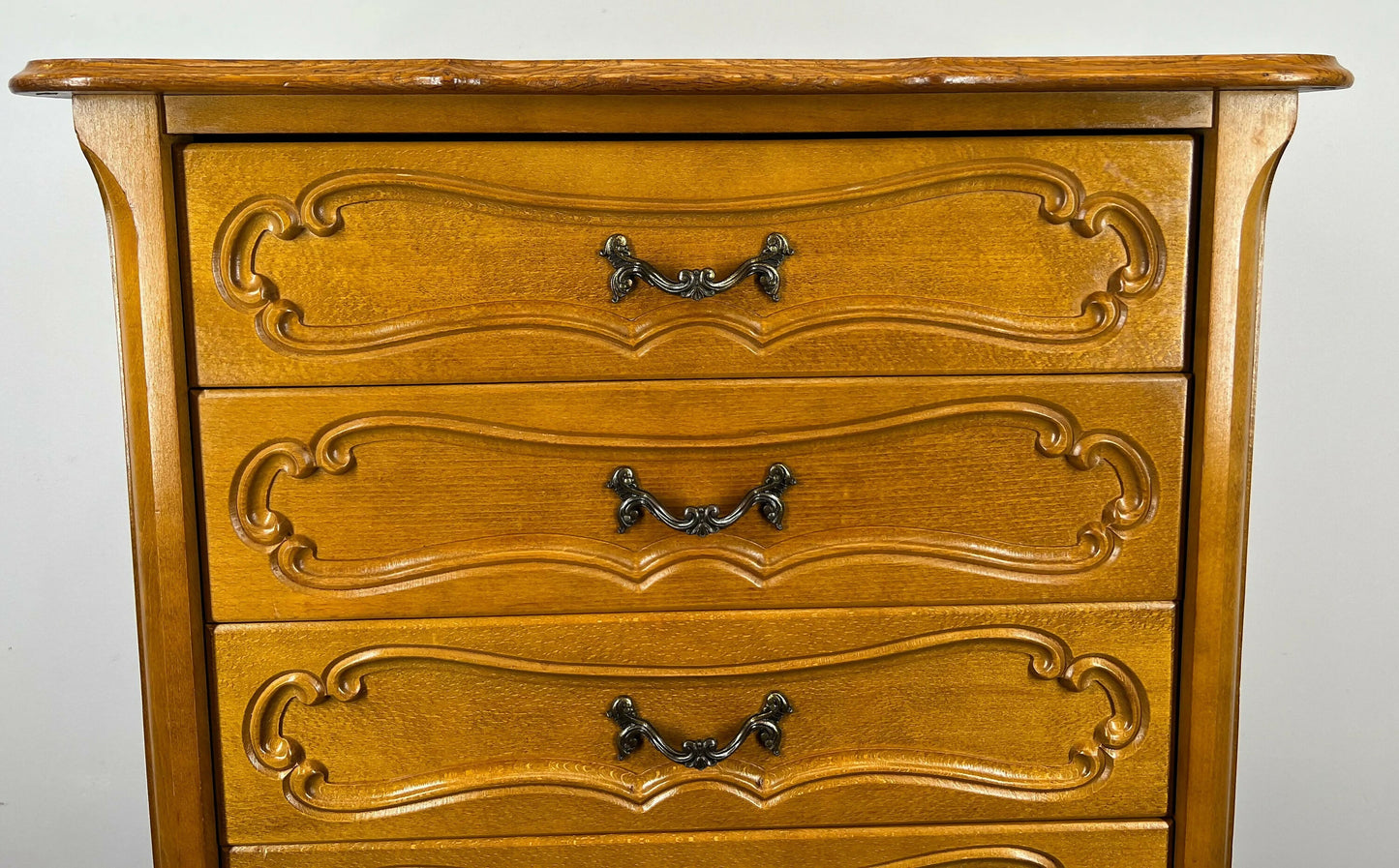 Chest of Drawers Vintage French Louis XIV Cabinet Carved Sideboard LOT 2895