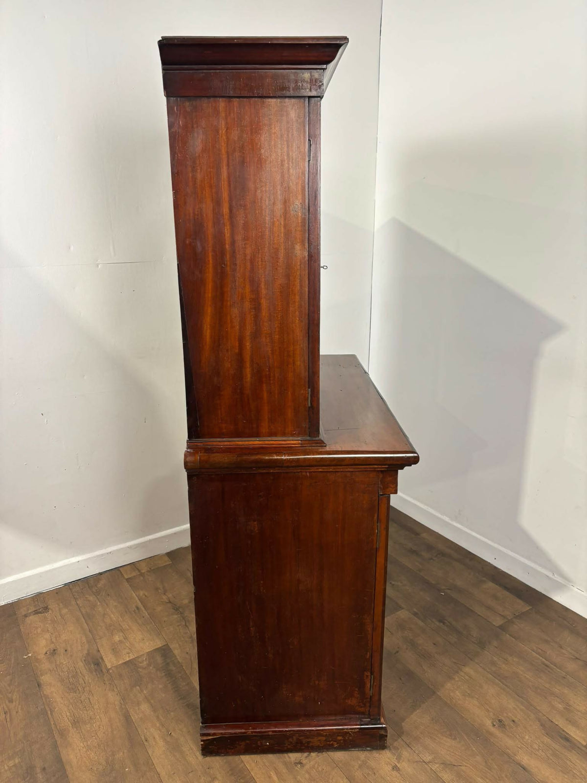 Late Victorian Mahogany Glazed Bookcase