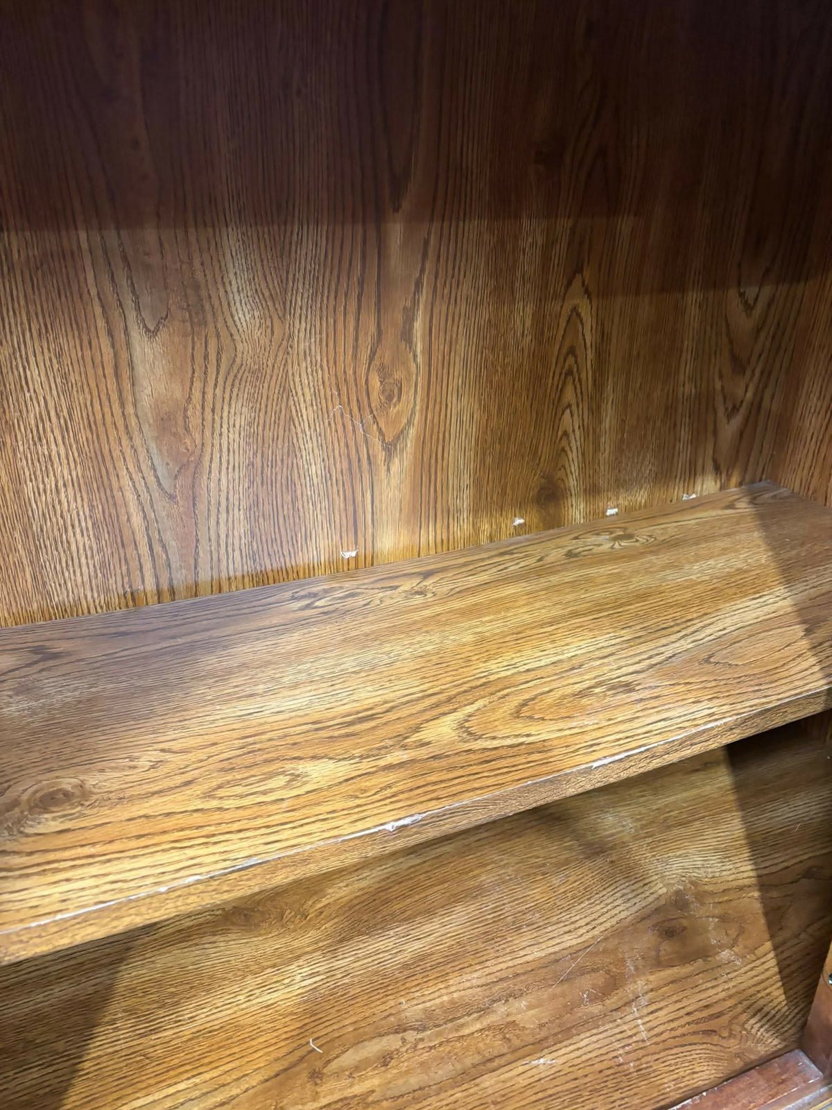 Contemporary Oak Glazed Display Cabinet