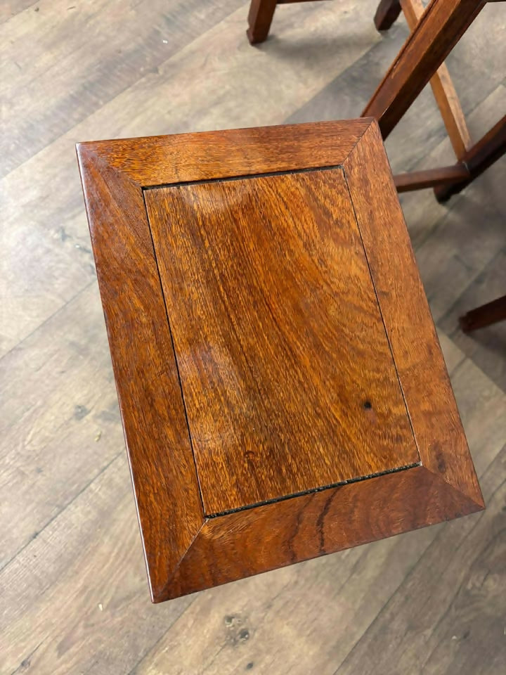 Reproduction Oriental Style Hardwood Nest Of Four Tables