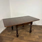 Vintage Oak Barley Twist Draw Leaf Dining Table