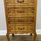 Chest of Drawers Vintage French Louis Oak 4 Drawers Carved Cabinet LOT 6231