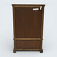 Old Charm Small Bookcase Display Cabinet 2 Shelves Light Oak FREE* UK Delivery